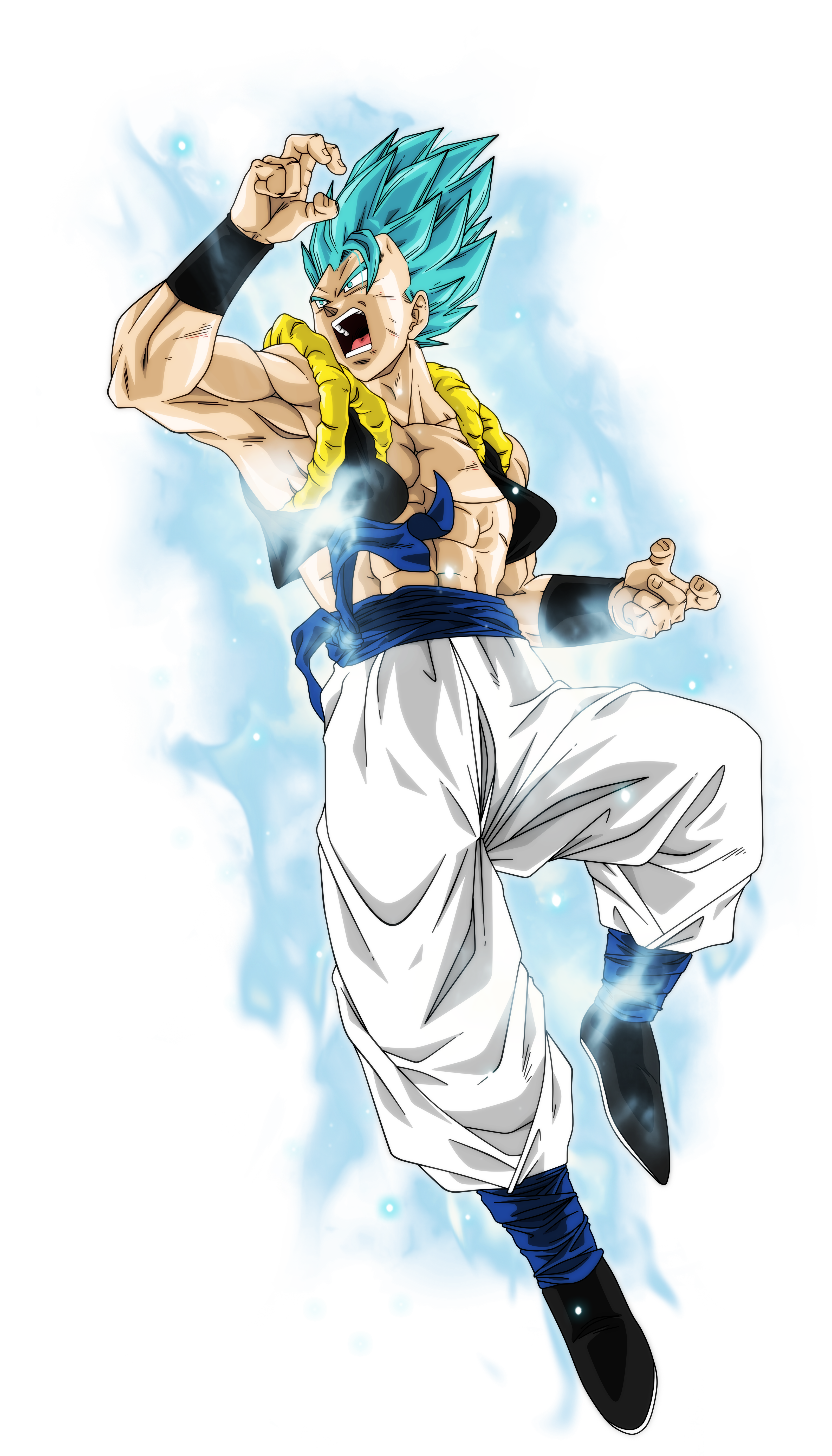 Gogeta Super Saiyan Blue (DBL) by ZenoSamaDB on DeviantArt