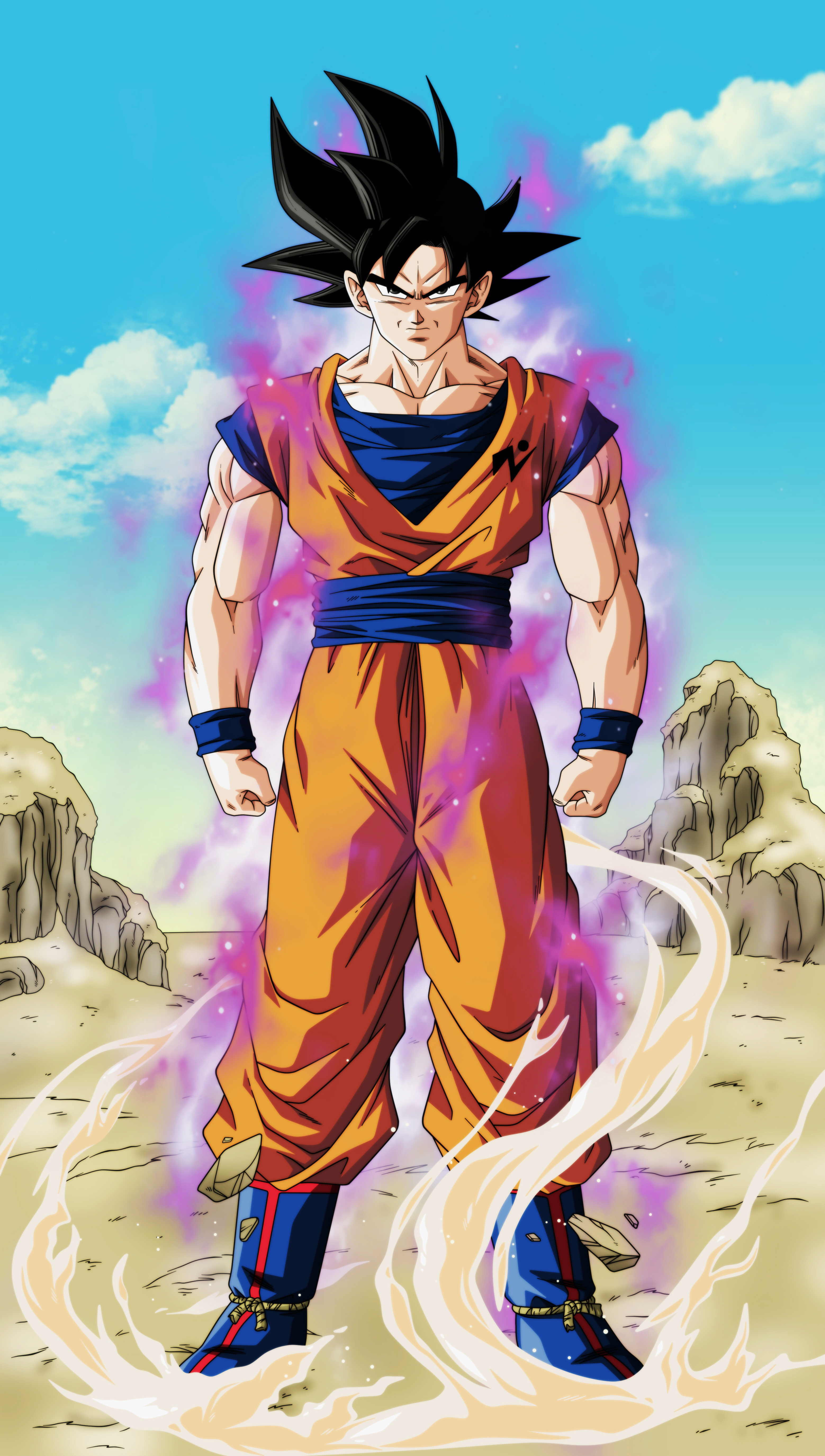 Goku ULTRA INSTINCT MASTERED by AlejandroDBS on DeviantArt