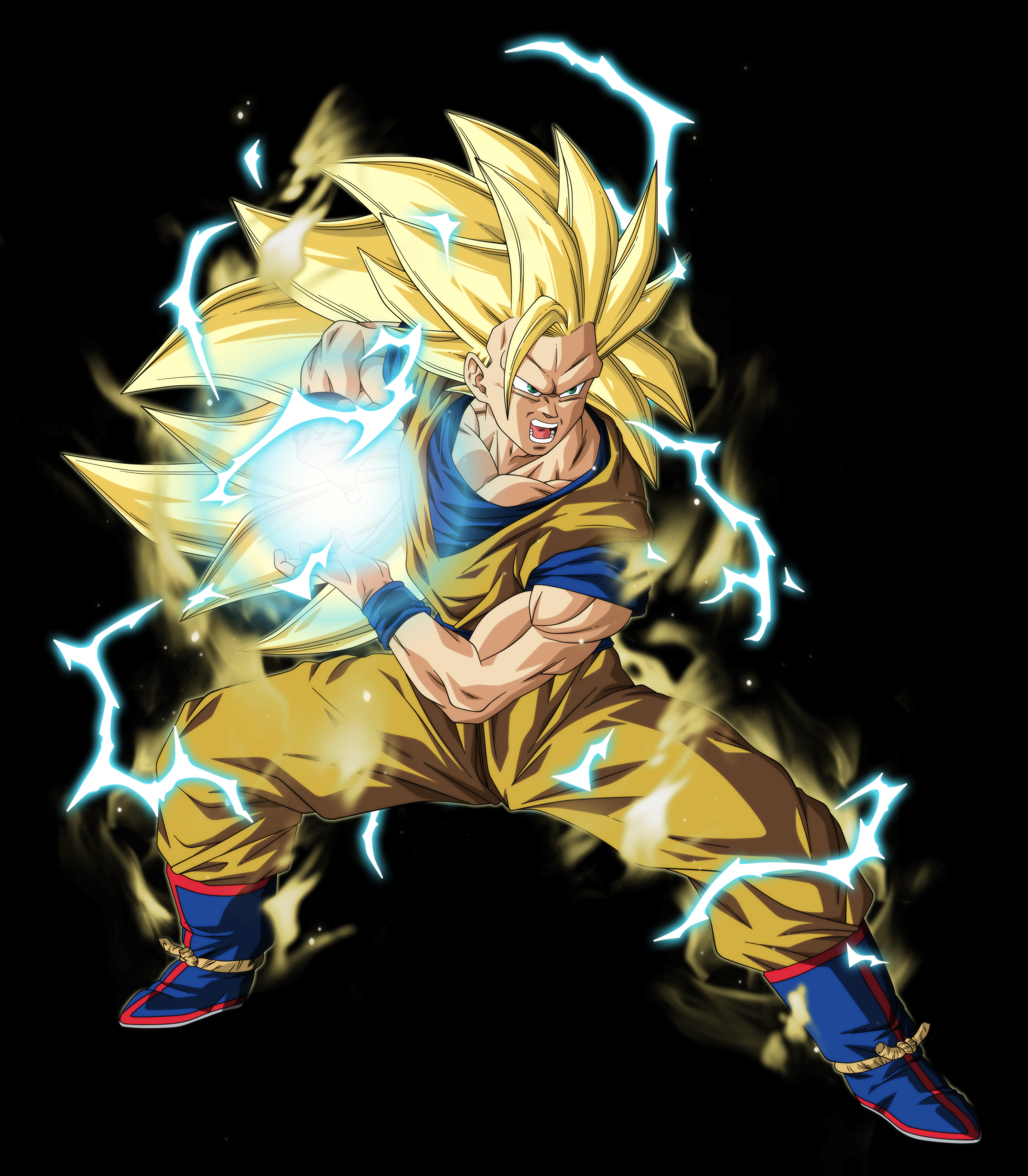 Goku Super Saiyan 3 by TicoDrawing on DeviantArt in 2023  Anime dragon  ball super, Dragon ball goku, Dragon ball artwork