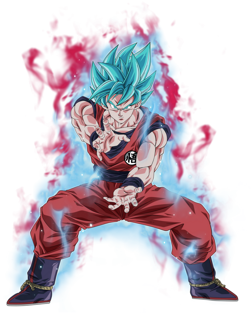 Goku Super Saiyan Blue Kaioken 2 By Bardocksonic On Deviantart