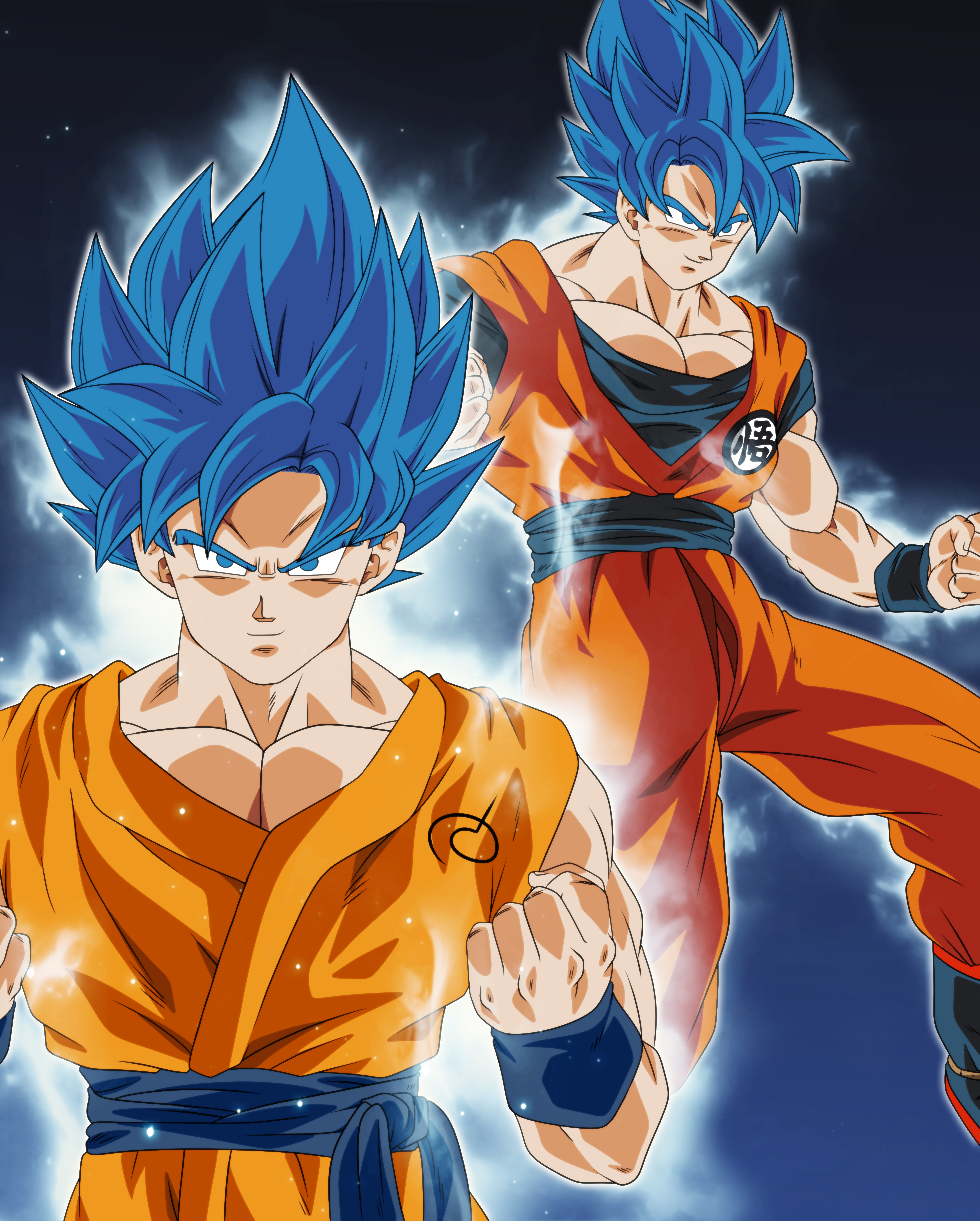 Goku Super Saiyan Blue by crismarshall on DeviantArt  Goku super saiyan  blue, Dragon ball super manga, Anime dragon ball goku