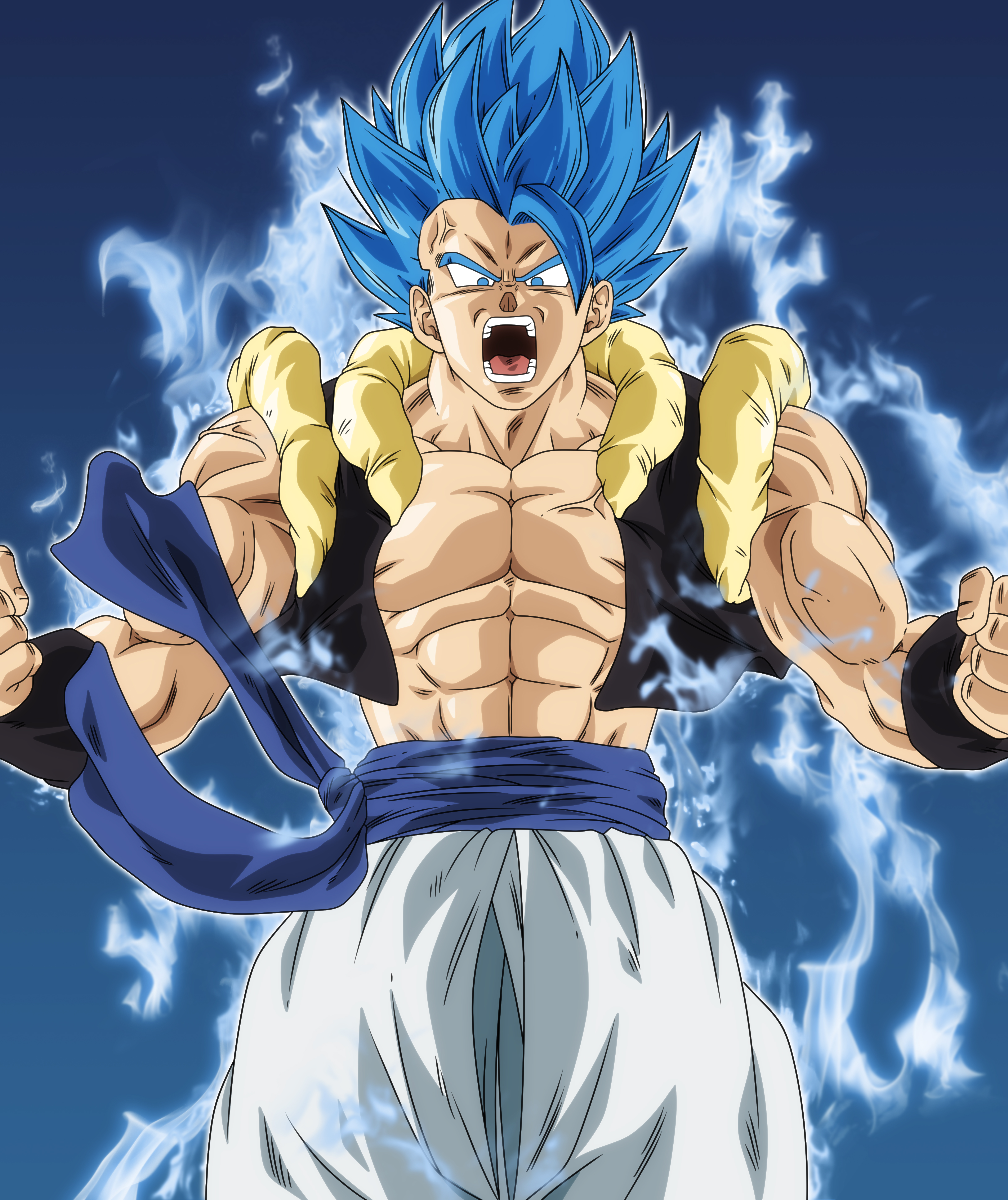 Goku super saiyan blue by BardockSonic on DeviantArt