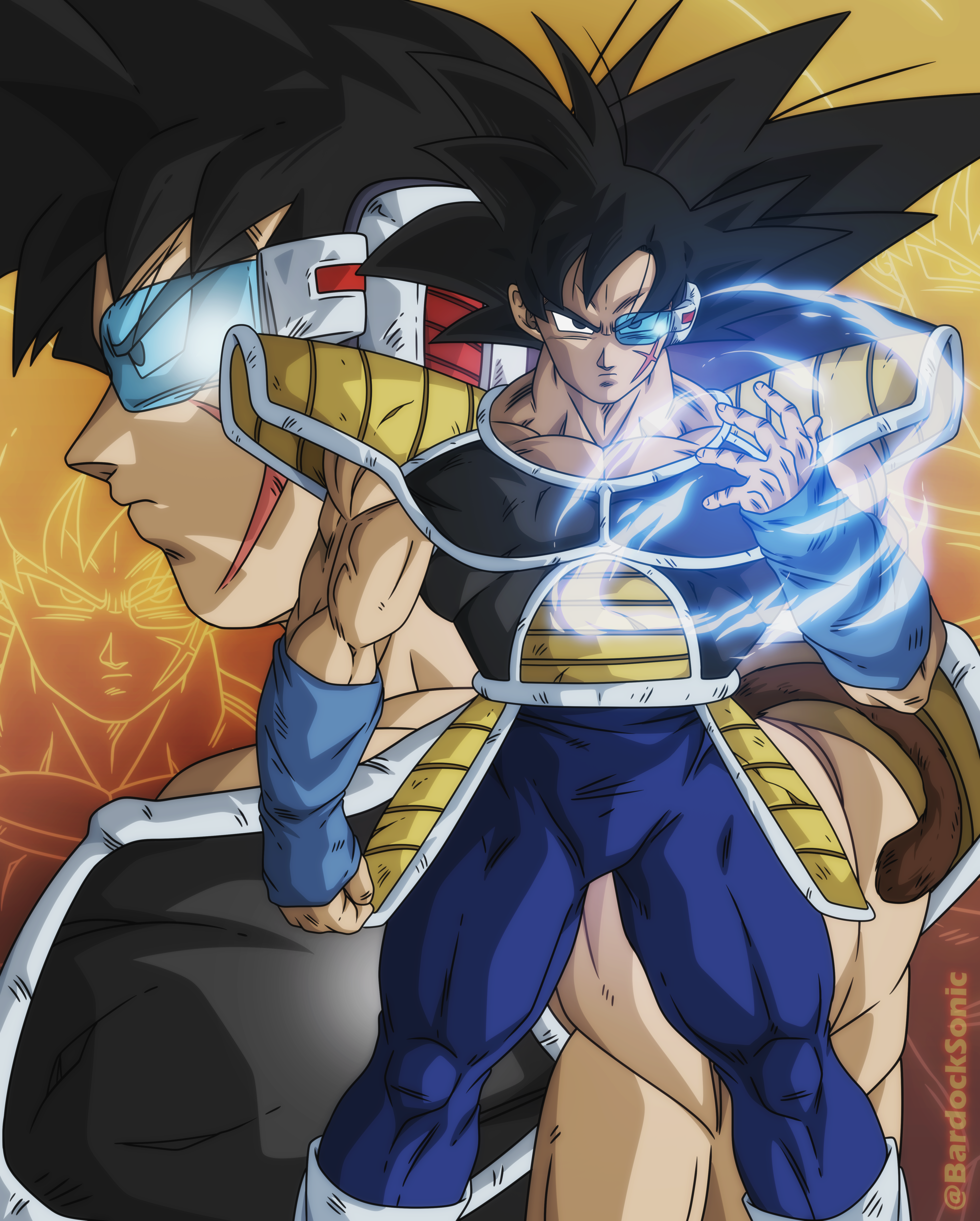 Bardock planeta Vegeta by BardockSonic on DeviantArt