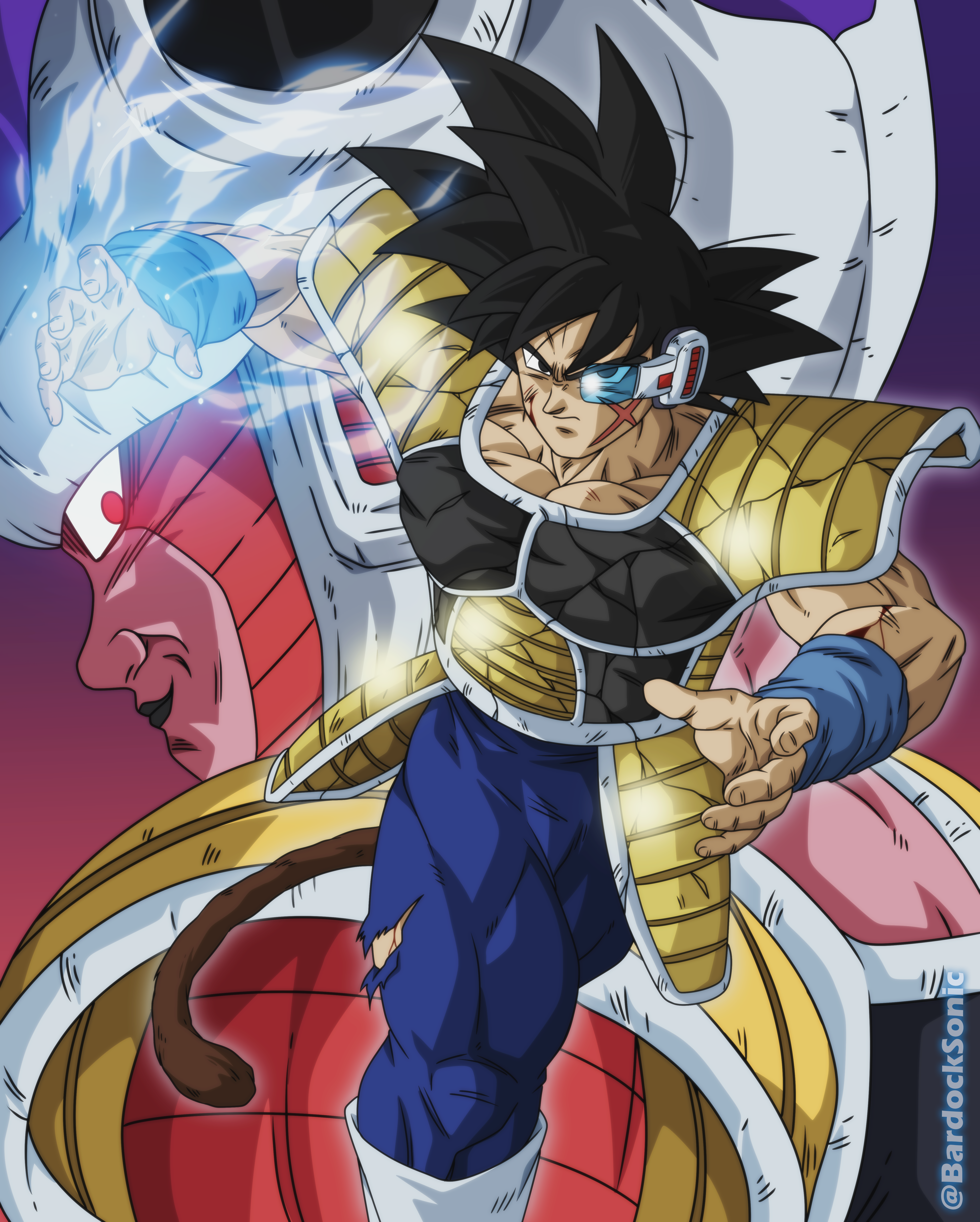 Bardock planeta Vegeta by BardockSonic on DeviantArt