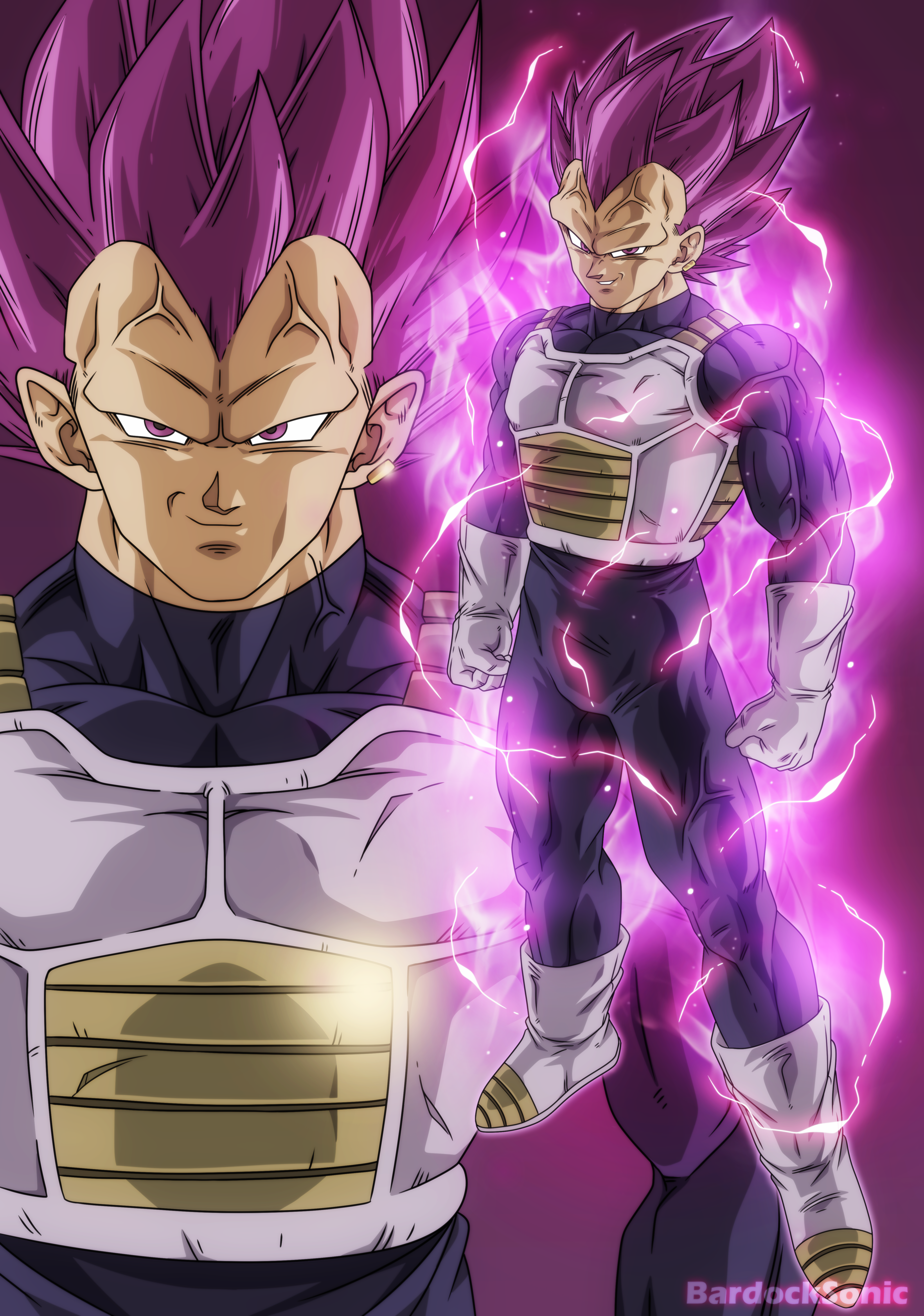 Vegeta Ultra Ego  Anime dragon ball super, Dragon ball image