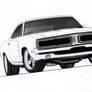 1969 Dodge Charger R/T Pro Touring Drawing