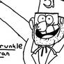 Grunkle Stan (line art)