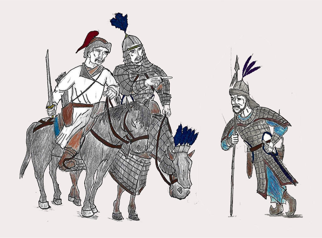 Jurchen warriors by TheJackmeister on DeviantArt