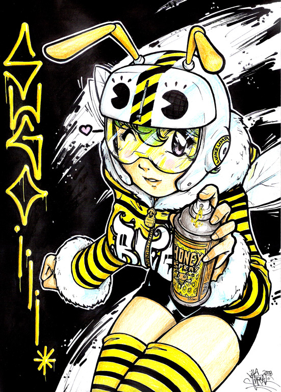 bee girl