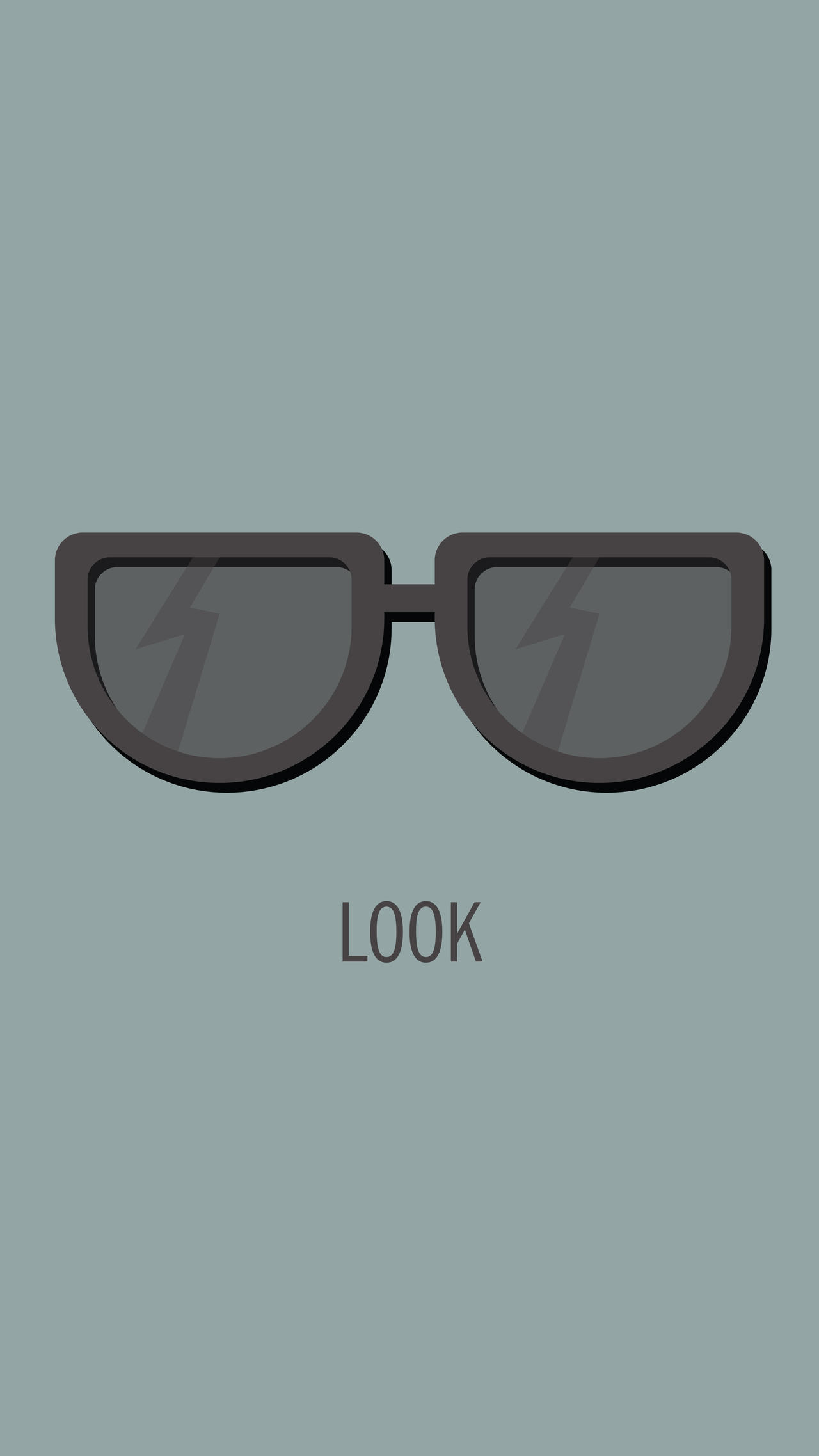 glasses with shadow iphone android wallpaper by rainorth on deviantart