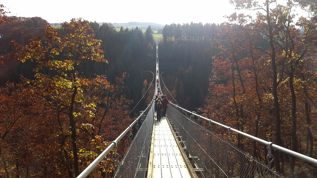 Sosberg Hanging rope bridge, Sosberg, Germany by captainwolf1 on DeviantArt