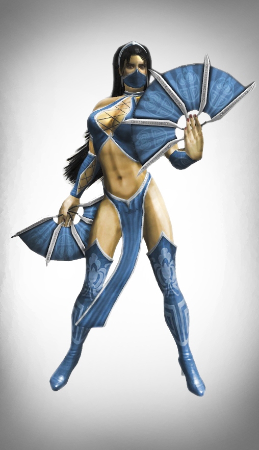 Kitana UMK3 pose