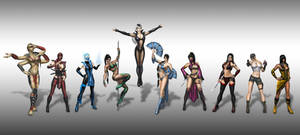 MORTAL KOMBAT 9 LADIES V2