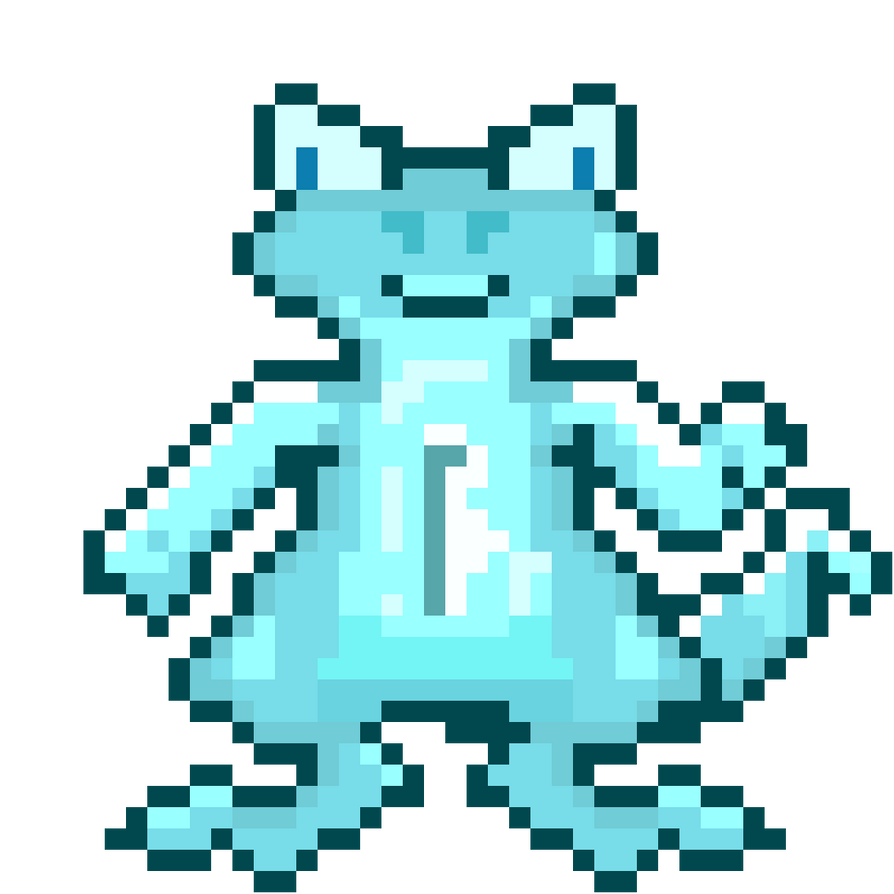 Ice Rode 8 Bit 8-Bit Ice Techo by ProbPeriPlum on DeviantArt