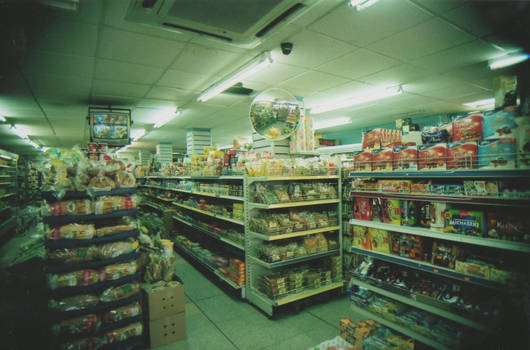 Empty Supermarket