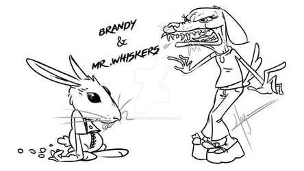 Brandy and Mr.Whiskers 1