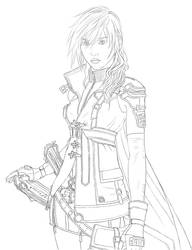 Lightning Line Art 2