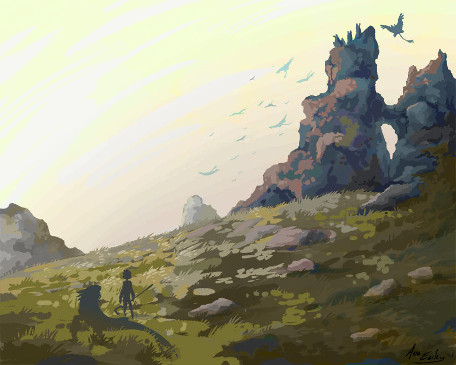 Turtle March Deviantart Three Rocks No trees here, just rocks by Turtle-Arts on DeviantArt