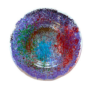 Circular Glass Plate. (old)