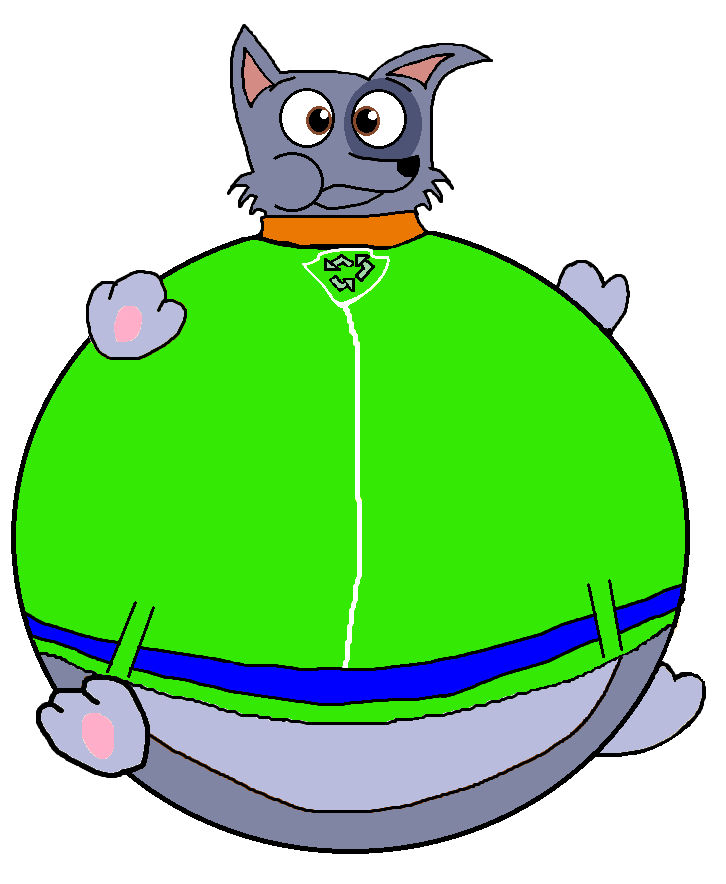 Paw Patrol Rocky Inflation by Lahmom2000 on DeviantArt