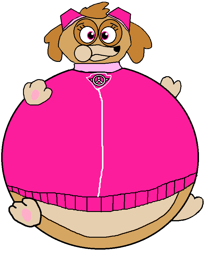 Glggles Inflation Skye Inflation (With Goggles) by Lahmom2000 on DeviantArt