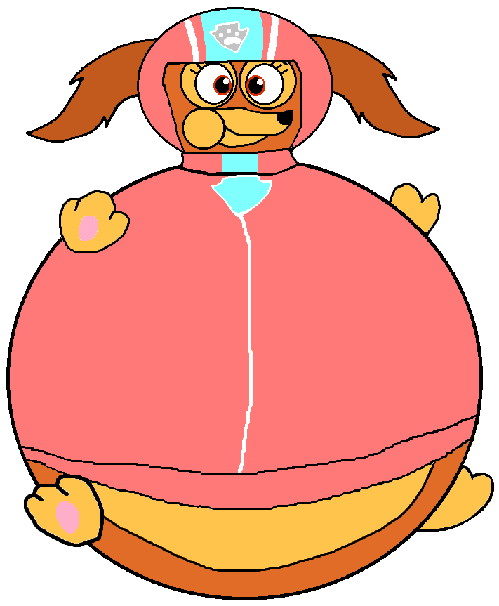 Liberty (PAW Patrol) inflation (with helmet) by Lahmom2000 on DeviantArt