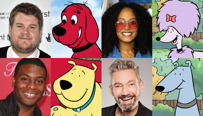 Clifford the Big Red Dog Voice Actors ft. James Co by Lahmom2000 on
