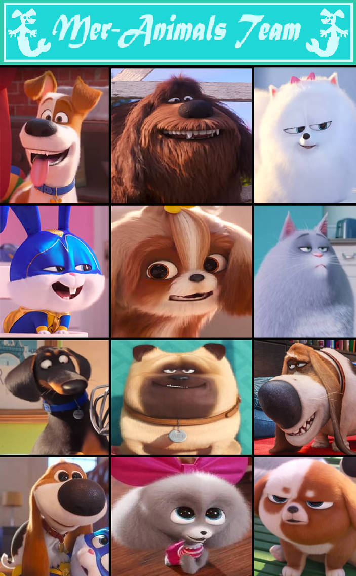 The Secret Life of Mer-Pets team by Lahmom2000 on DeviantArt