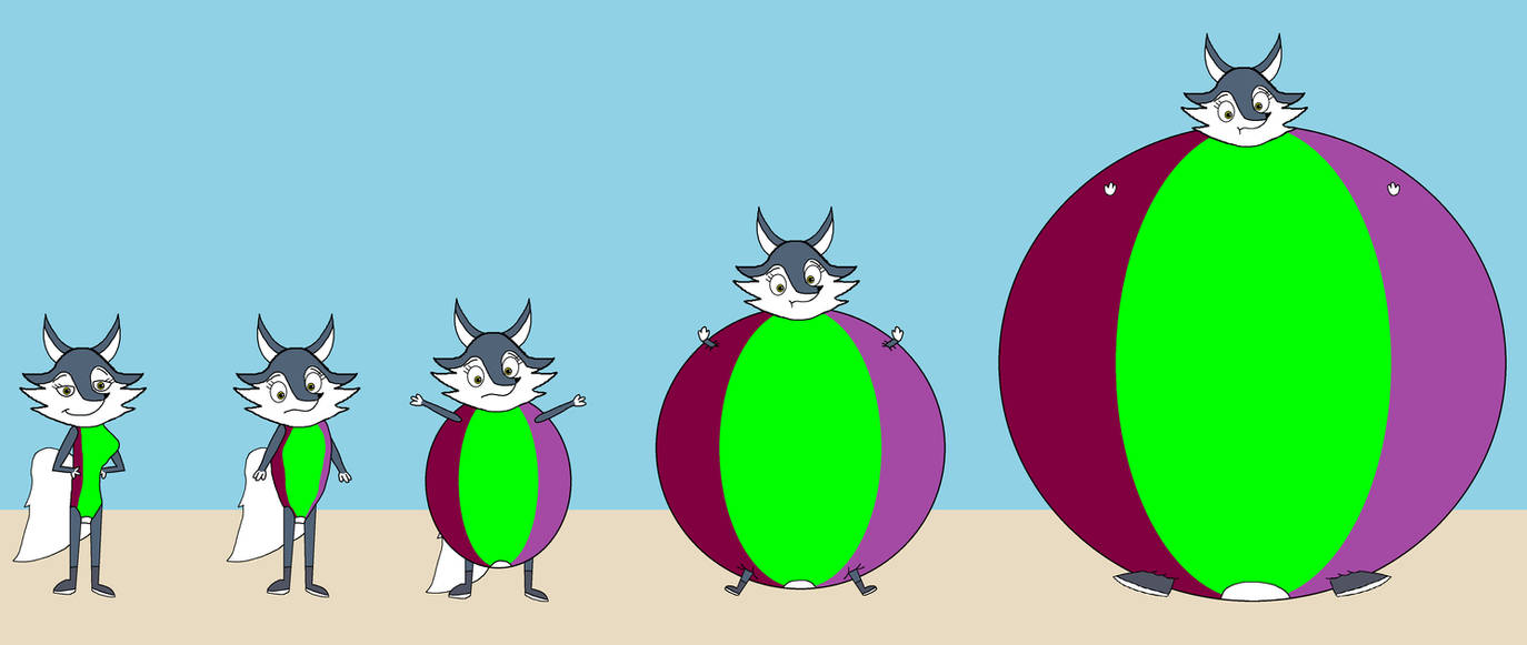 Porsha's beachball swimsuit inflation by Lahmom2000 on DeviantArt