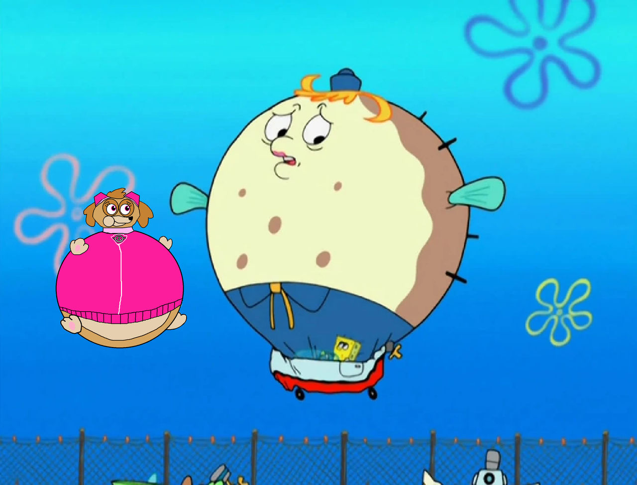 Ms Puf Skye and Mrs. Puff are airborne and floating in th by Lahmom2000 on ...
