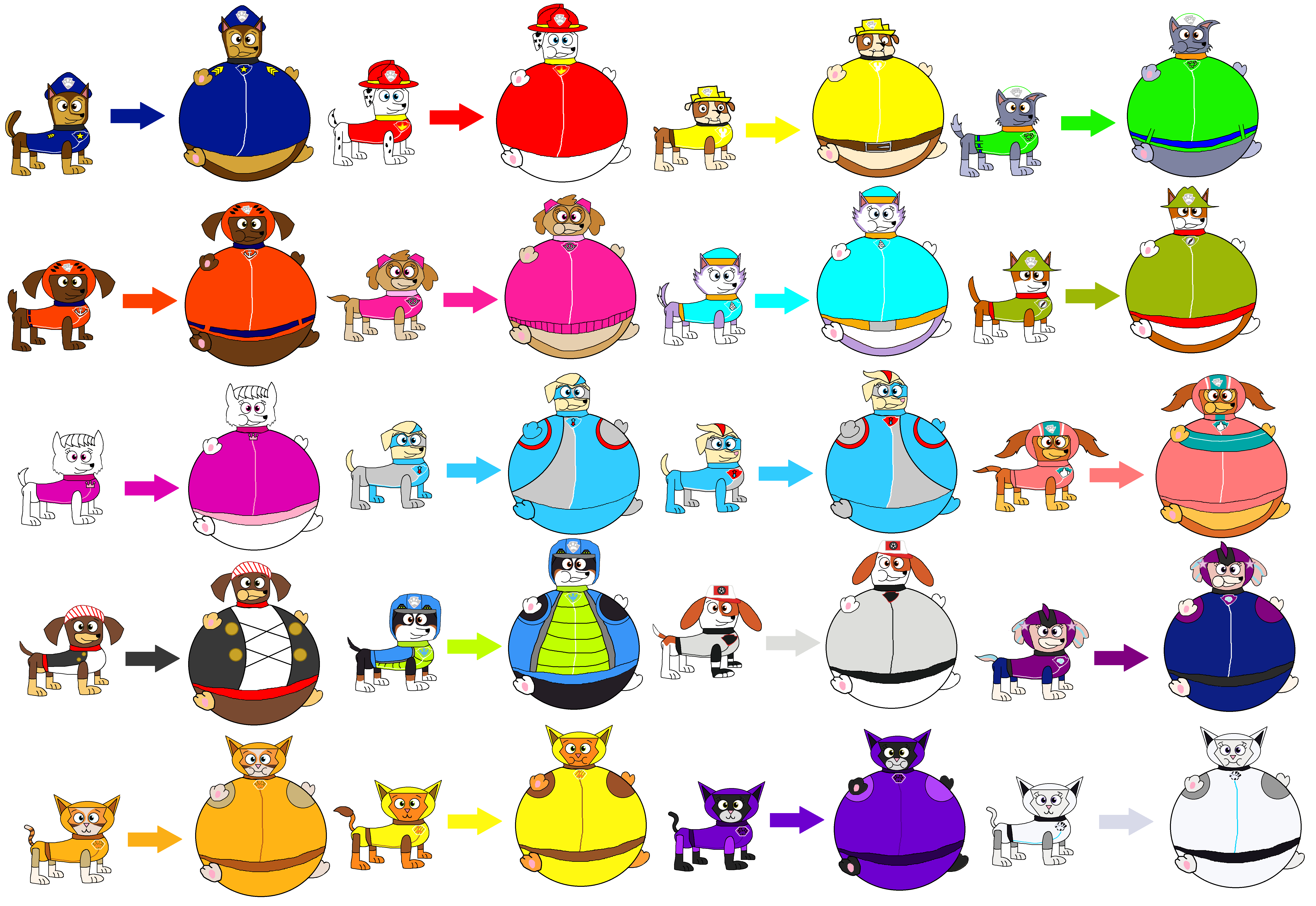 Paw Patrol Pups And Cat Pack Inflations By Lahmom2000 On DeviantArt paw-patrol-pups-and-cat-pack-inflations-by-lahmom2000-on-deviantart