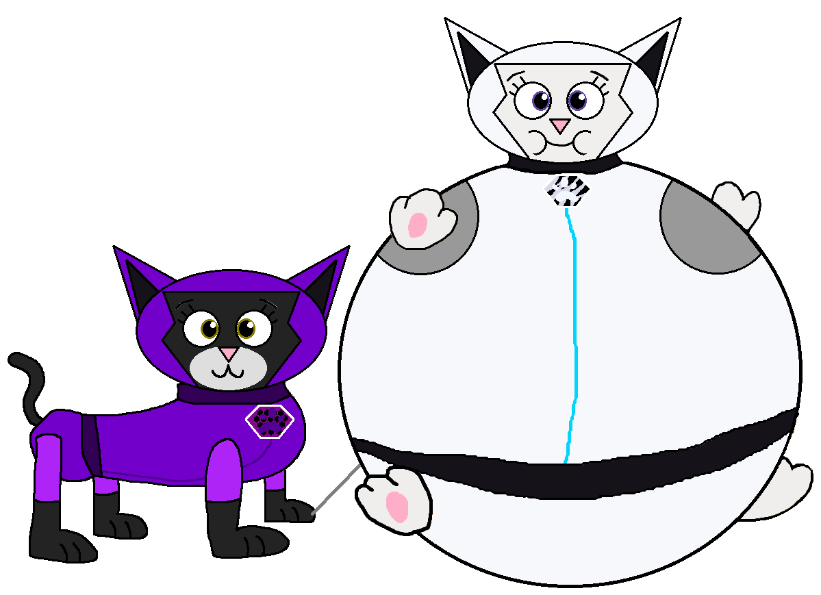 Shade (Cat Pack) sticks a pin in Inflated Rory (Ca by Lahmom2000 on ...