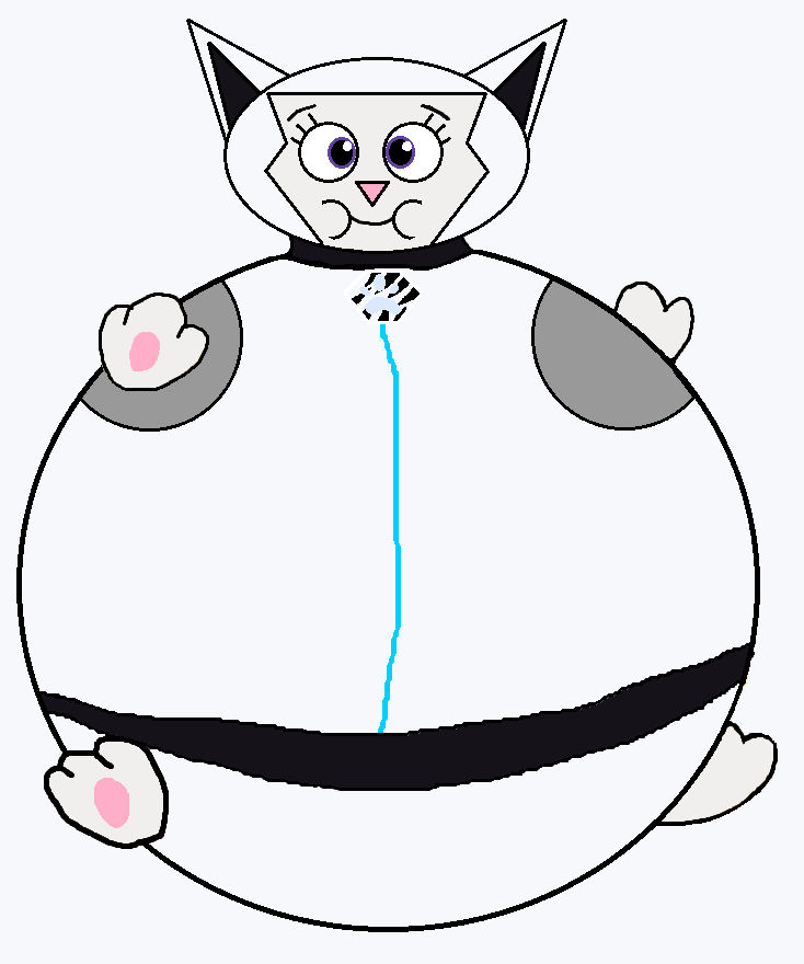 Cat Inflation Explosion Rory (Cat Pack) inflation re-colored by Lahmom2000 on DeviantArt