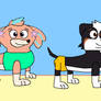 Other PAW Patrol Pups in swimsuits and bikinis