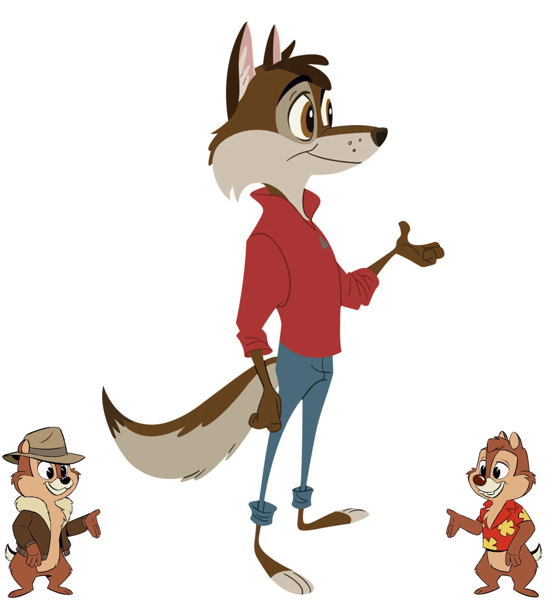 Chip Wiley Wiley Wolf and Chip and Dale by Lahmom2000 on DeviantArt