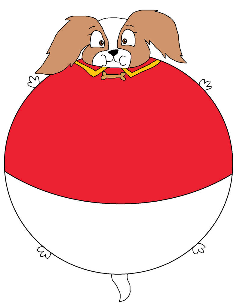 Puppypaws Inflation by Lahmom2000 on DeviantArt
