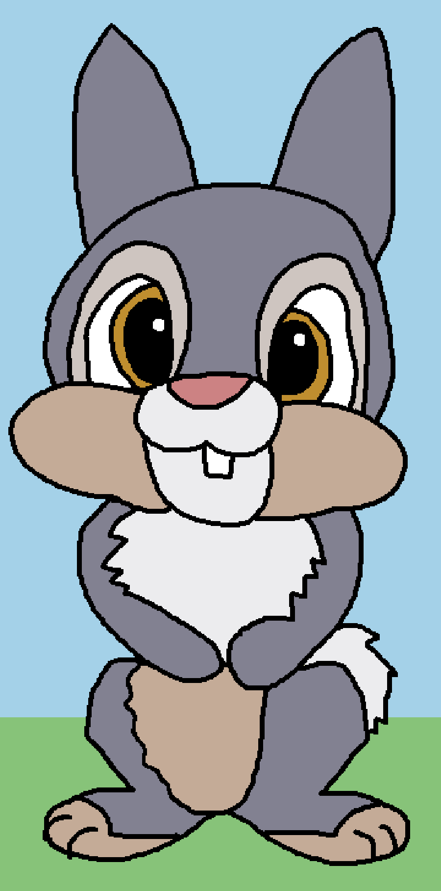 Deviantart Thumper Rabbit Thumper the Rabbit's stomach growling by Lahmom2000 on DeviantArt