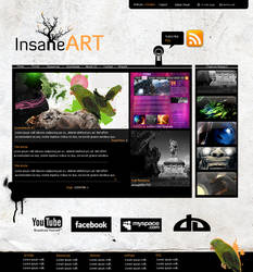 insaneART Website