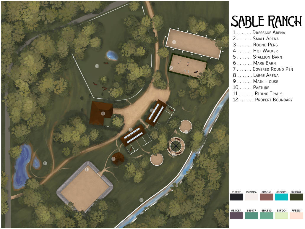Sable Ranch by newvoh on DeviantArt