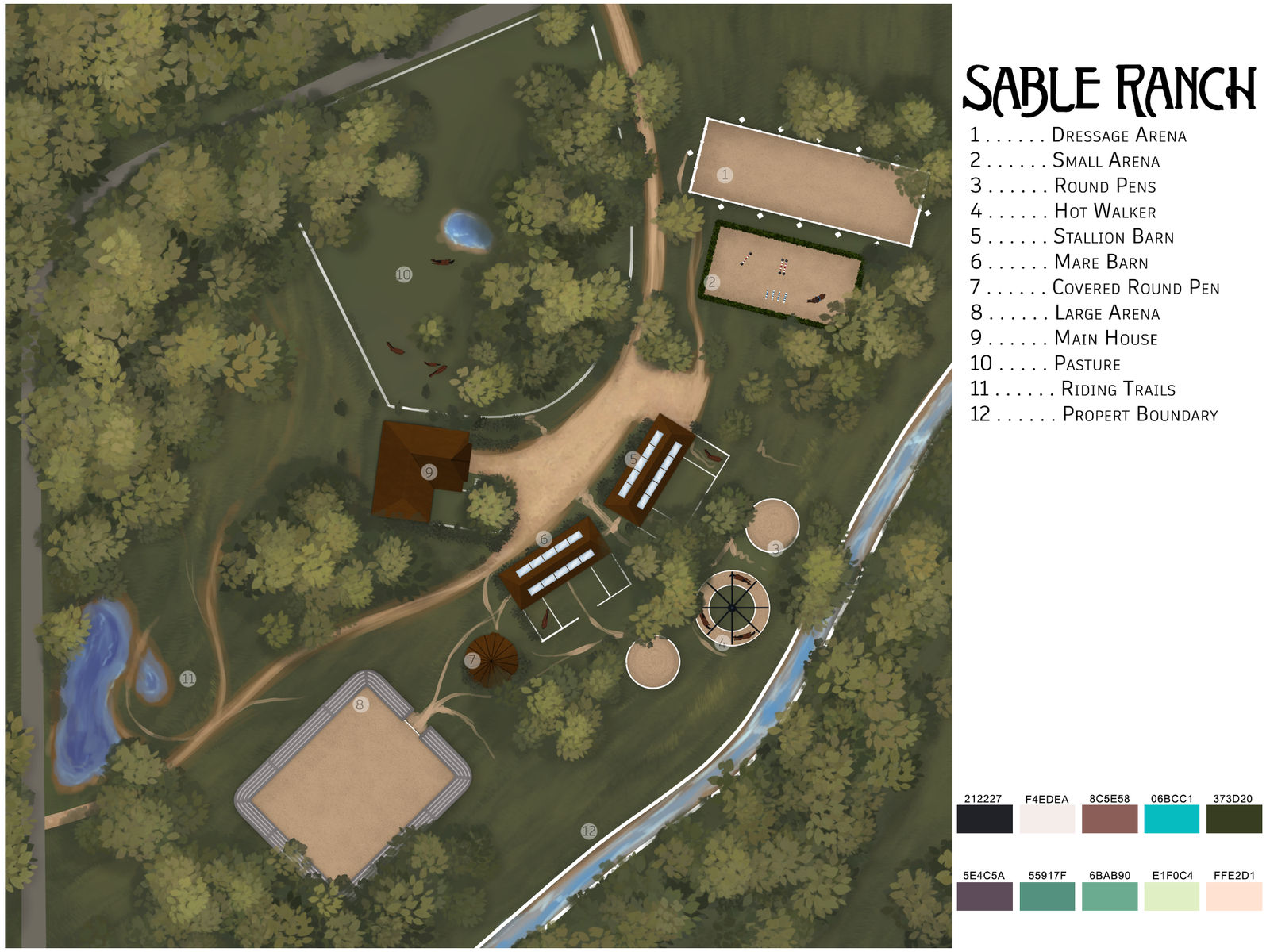 Sable Ranch by newvoh on DeviantArt