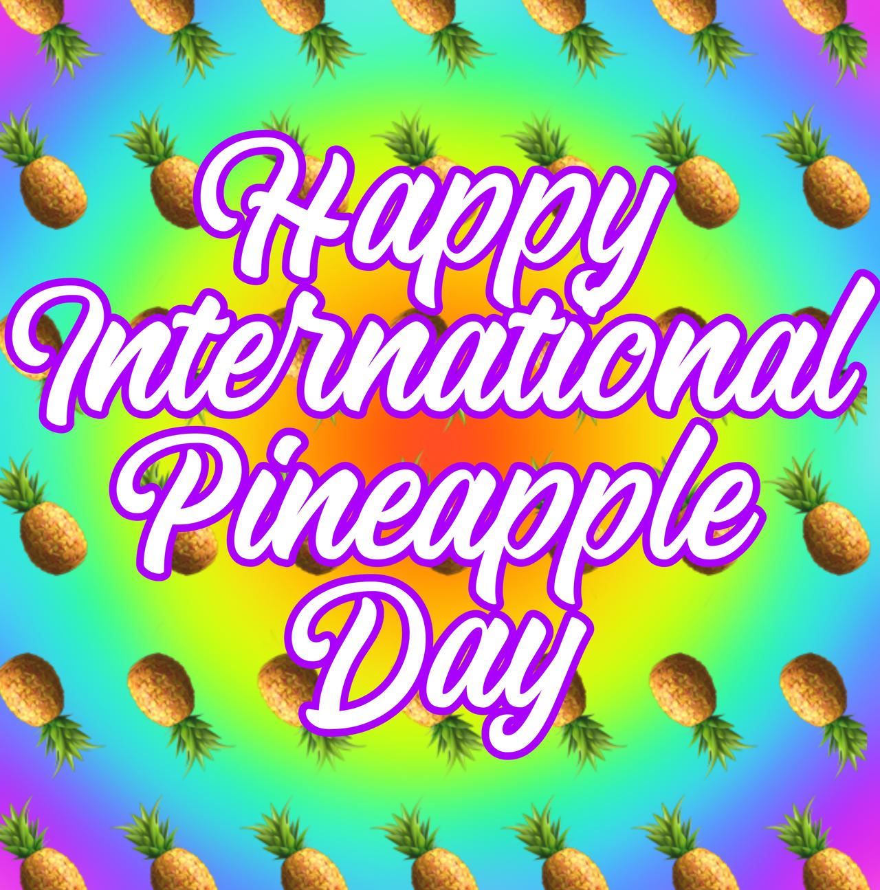 Happy Pineapple Day! by kristretto on DeviantArt Happy Pineapple Day! by kristretto on DeviantArt