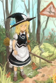 touhou Marisa [YouTube process]