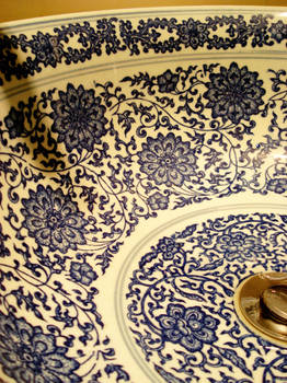 Blue and white China