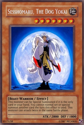 Yashamaru Card sesshomaru card by PrincessMisa13 on DeviantArt