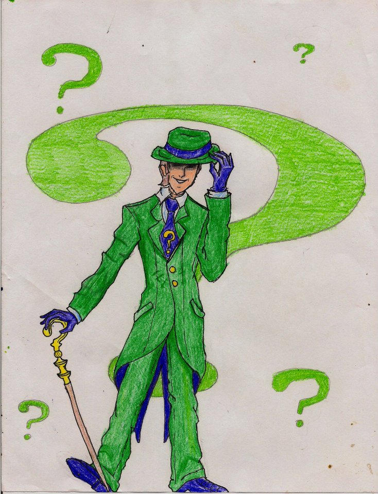 The Riddler by lilbluerosesuki on DeviantArt