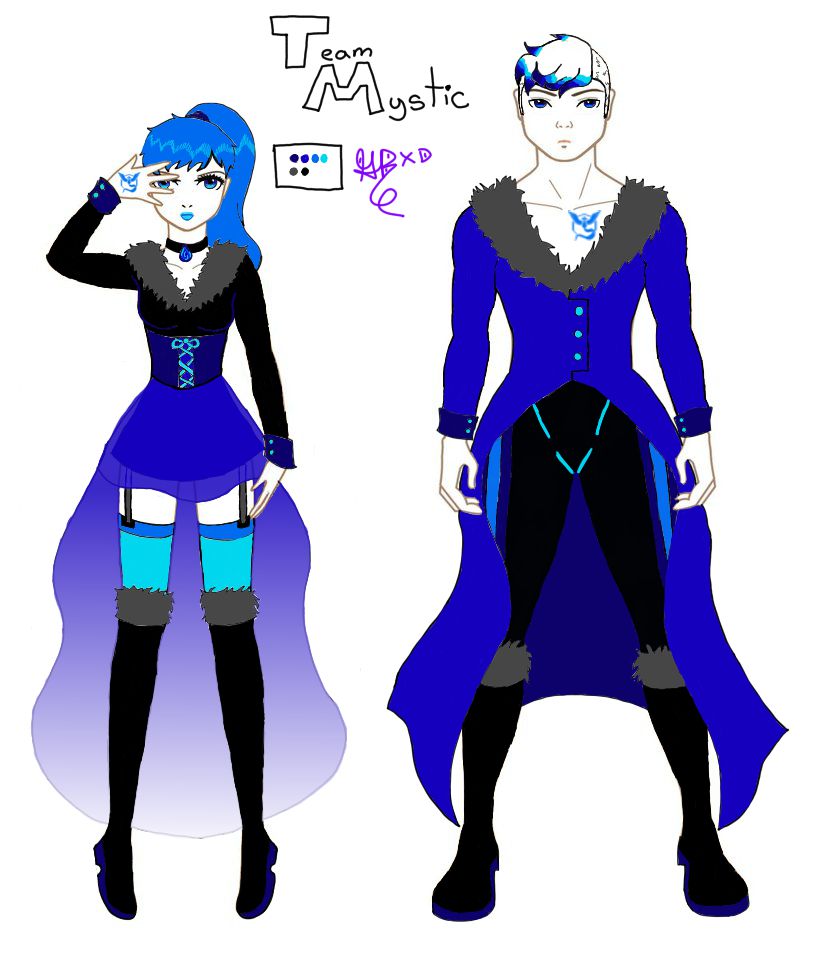 Team Mystic Outfit Idea by GatakiKardia on DeviantArt