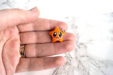 Polymer Clay Charmander Star