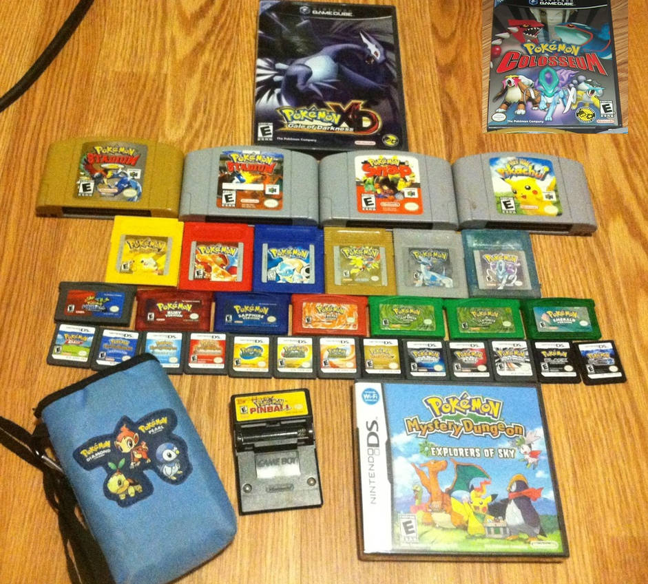 My Pokemon Game Collection [UPDATED]
