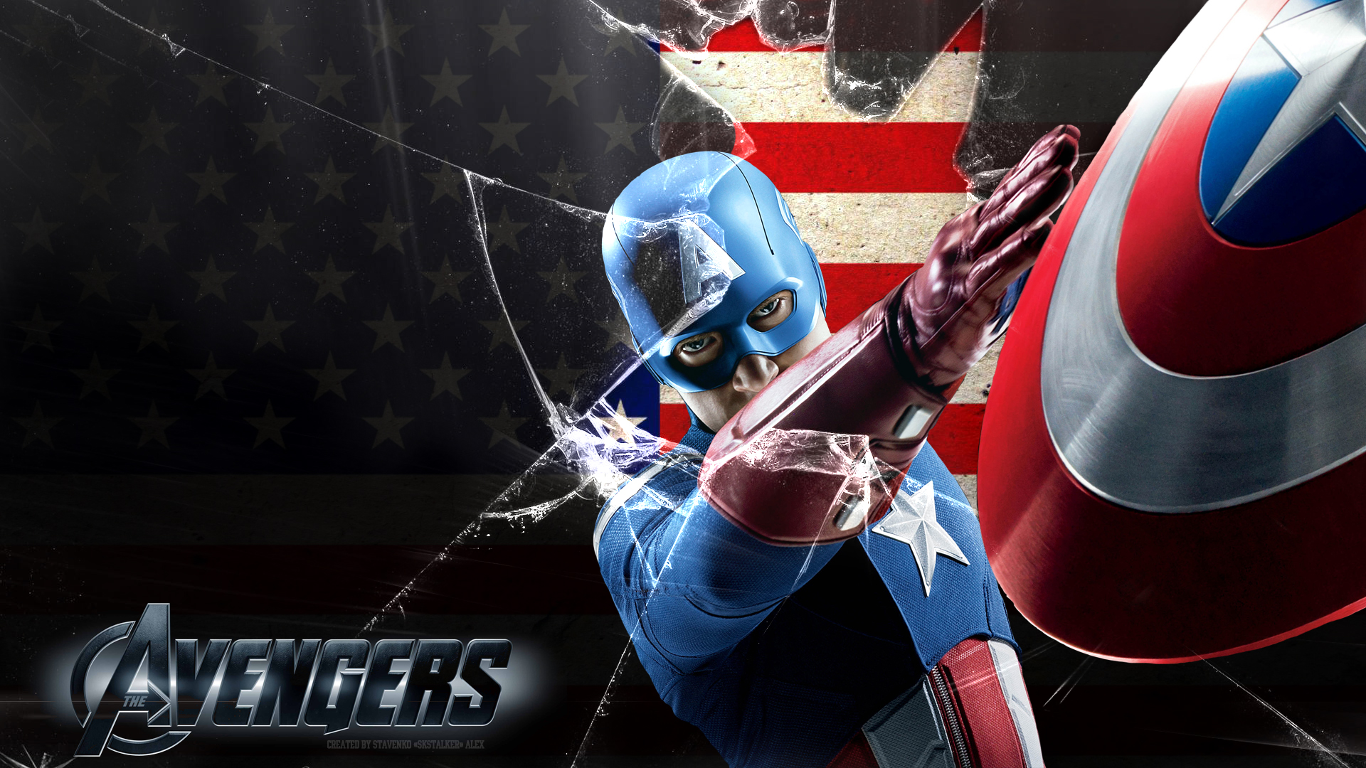 Avengers Captain America Wallpaper 1080p by SKstalker on DeviantArt Avengers Captain America Wallpaper 1080p by SKstalker on DeviantArt