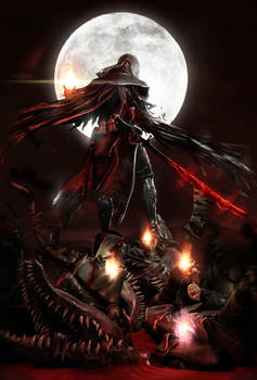 Bloodborne l Bloody Crow of Cainhurst l